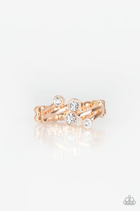 Ring Skinny Back,Rose Gold,GLOWING Great Places Rose Gold ✧ Ring