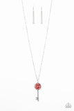 Key Keepsake Red ✨ Necklace Long