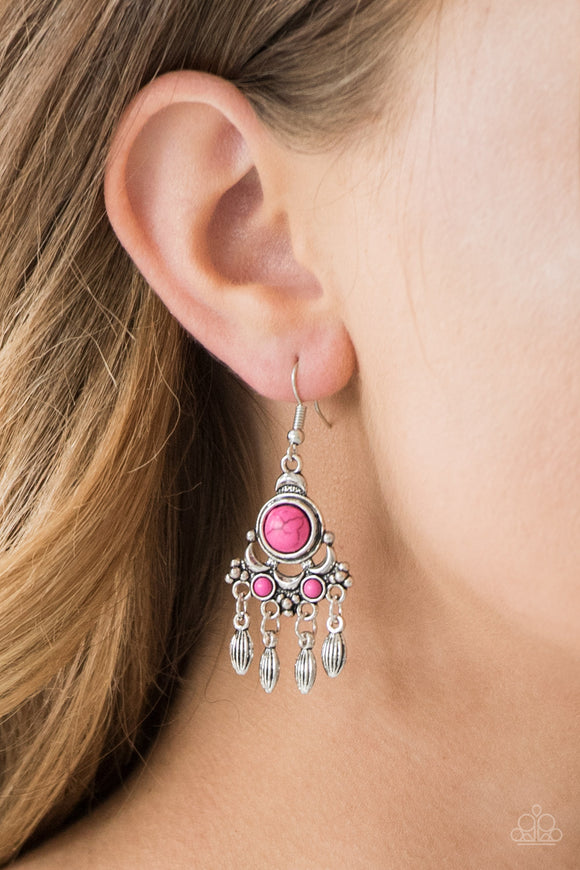 No Place Like HOMESTEAD Pink ✧ Earrings Earrings