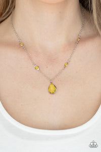 Necklace Short,Yellow,Romantic Rendezvous Yellow ✨ Necklace