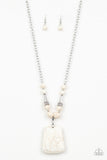 Sandstone Oasis White ✨ Necklace Short