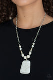 Sandstone Oasis White ✨ Necklace Short