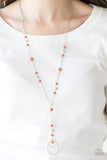 Sandstone Savannahs Orange ✨ Necklace Long