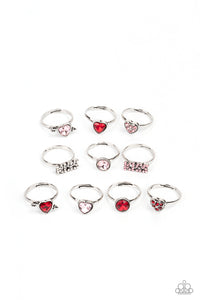 Light Pink,Red,SS Ring,Valentine's Day,White,Valentine's Day Starlet Shimmer Ring