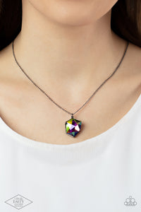Fan Favorite,Gunmetal,Life of the Party,Multi-Colored,Necklace Short,Oil Spill,Stellar Serenity Multi ✧ Oil Spill Necklace