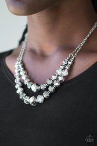 Necklace Short,Silver,Strikingly Spellbinding Silver ✨ Necklace