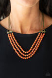 Terra Trails Orange ✨ Necklace Short
