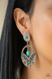 Blue,Earrings Fish Hook,Turquoise,Terra Tribute Blue ✧ Earrings