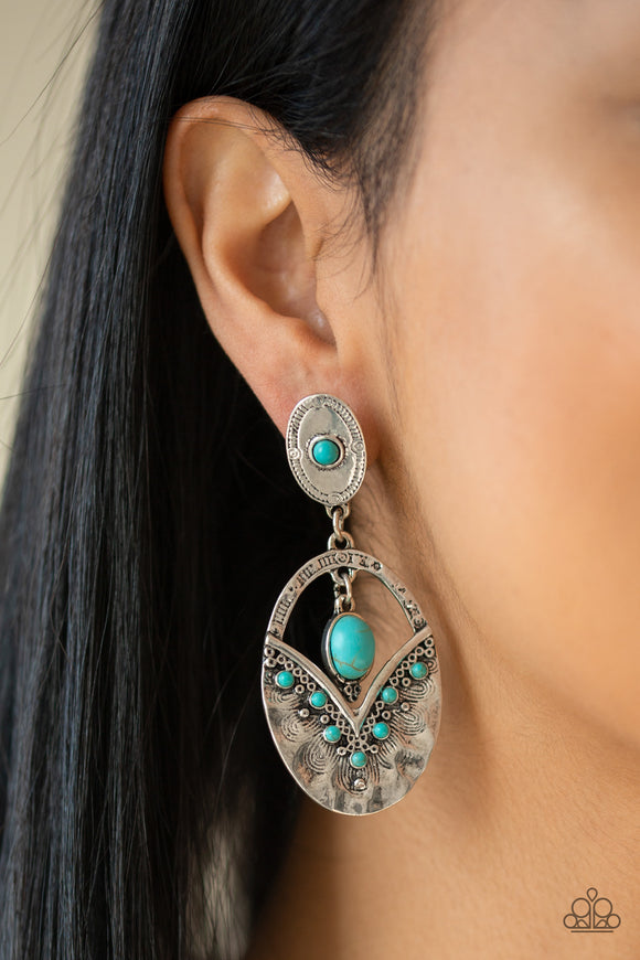 Terra Tribute Blue ✧ Earrings Earrings
