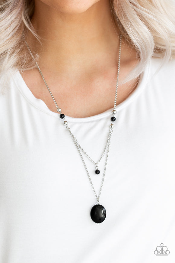 Time To Hit The ROAM Black ✨ Necklace Short
