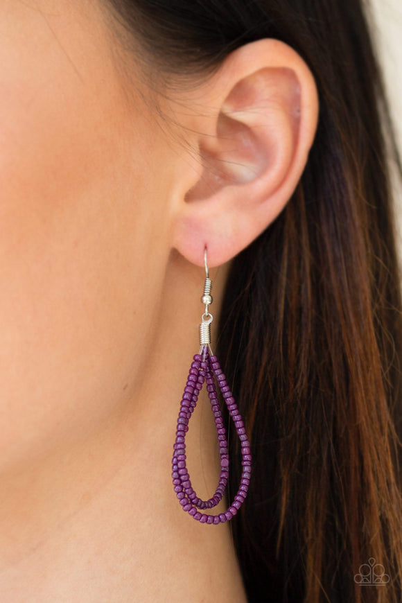 A Standing Ovation Purple ✧ Necklace Short
