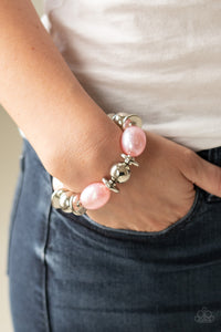 Bracelet Stretchy,Pink,Sets,Big League Luster Pink  ✧ Bracelet
