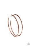Curved Couture Copper ✧ Hoop Earrings Hoop Earrings