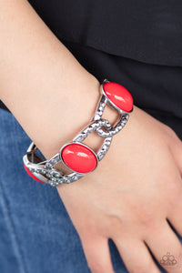 Bracelet Stretchy,Red,Dreamy Gleam Red  ✧ Bracelet