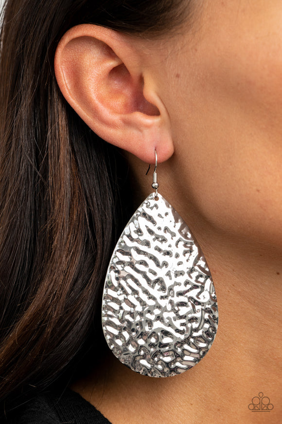Metallic Mirrors Silver ✧ Earrings Earrings