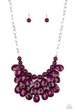 Sorry To Burst Your Bubble Purple ✨ Necklace Short