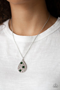 Green,Holiday,Necklace Short,Sparkle All The Way Green ✧ Necklace