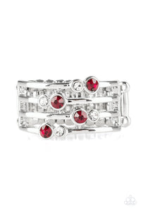 Holiday,Red,Ring Wide Back,Sparkle Showdown Red ✧ Ring