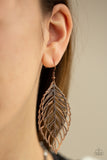 Take It or LEAF It Copper ✧ Earrings Earrings