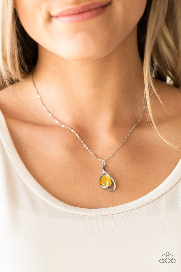 Tell Me A Love Story Yellow ✧ Necklace Short