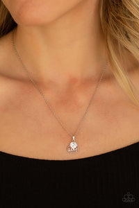 Cubic Zirconia,Mother,Necklace Short,Valentine's Day,White,Turn On The Charm White ✧ Necklace