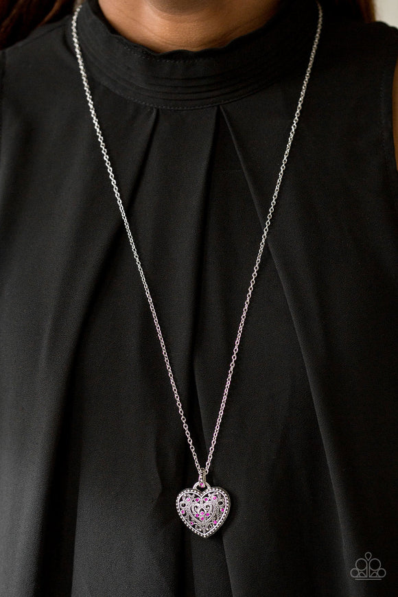 Charmingly Casanova Pink ✧ Necklace Long