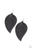 Amazon Zen Black ✧ Wood Earrings Earrings