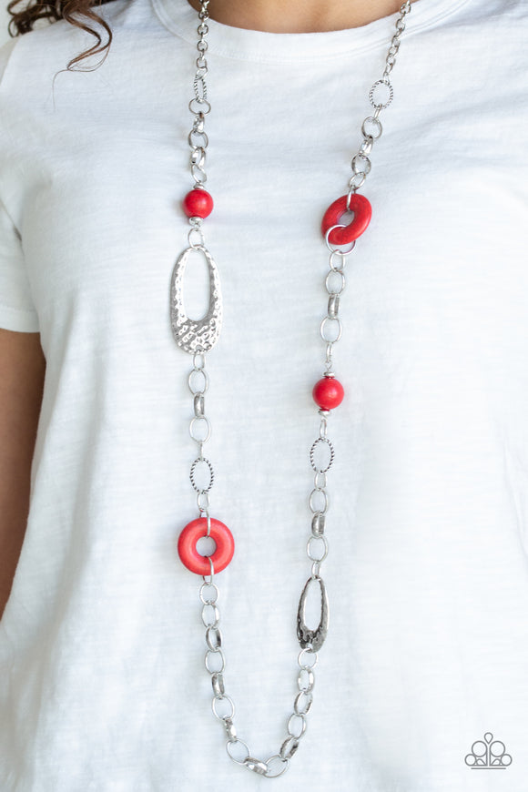 Artisan Artifact Red ✧ Necklace Long