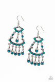 Chandelier Shimmer Blue ✧ Earrings Earrings