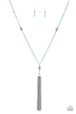 Tassel Takeover Blue ✨ Necklace Long