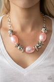 Welcome To The Big Leagues Pink ✨ Necklace Short