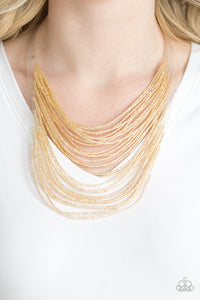 Gold,Necklace Short,Catwalk Queen Gold ✨ Necklace