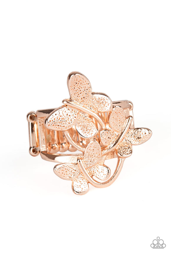 Full Of Flutter Rose Gold ✧ Ring Ring