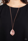 Changing Leaves Copper ✨ Necklace Long