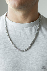 Men's Necklace,Sets,Silver,Instant Replay Silver ✧ Necklace