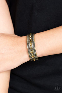 Bracelet Cuff,Brass,Empress Etiquette Brass  ✧ Bracelet
