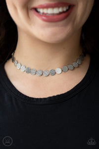 Necklace Choker,Silver,Spot Check Silver ✧ Choker Necklace