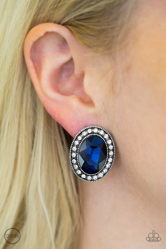 Titanic Treasure Blue ✧ Clip-On Earrings Clip-On Earrings