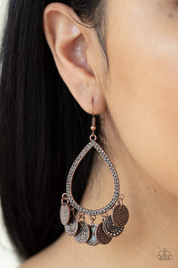 Copper,Earrings Fish Hook,All In Good CHIME Copper ✧ Earrings