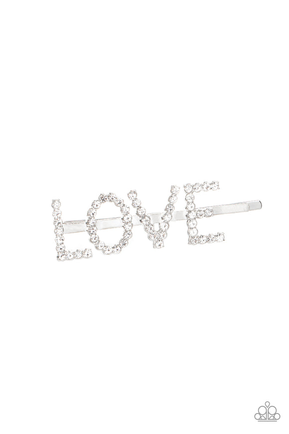 All You Need Is Love White ✧ Bobby Pin Bobby Pin Hair Accessory