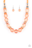 Bubbly Beauty Orange ✨ Necklace Short