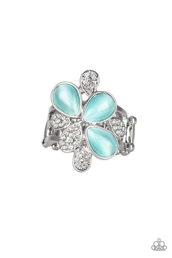 Diamond Daises Blue ✧ Ring Ring