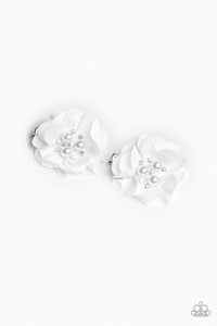 Flower Clip,Holiday,White,Diamond Dew White ✧ Flower Hair Clip