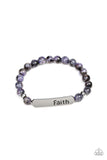 Faith In All Things Purple ✧ Bracelet Inspirational