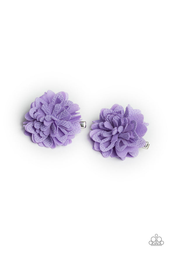 Fauna and Flora Purple ✧ Flower Hair Clip Flower Hair Clip Accessory