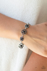 Black,Bracelet Clasp,Sets,Flowery Fashion Black  ✧ Bracelet