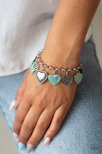 Bracelet Clasp,Green,Hearts,Mother,Sets,Valentine's Day,Garden Hearts Green ✧ Bracelet