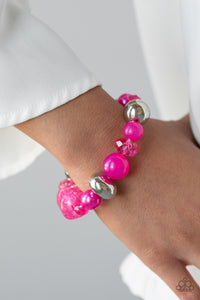 Bracelet Stretchy,Pink,Ice Ice-Breaker Pink  ✧ Bracelet