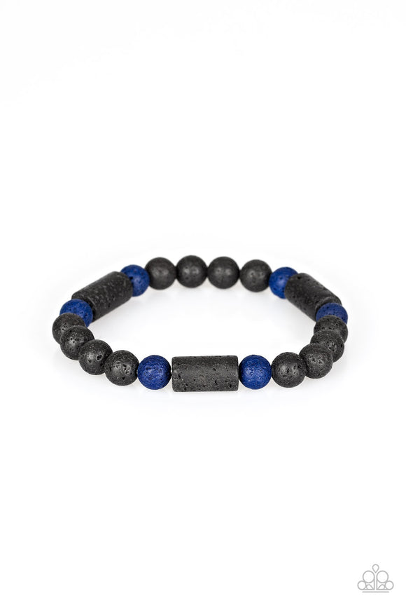 Just Chillax Blue ✧ Lava Rock Bracelet Lava Bracelet