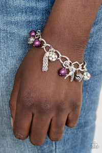 Bracelet Clasp,Purple,Lady Love Dove Purple  ✧ Bracelet